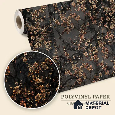 WK100-42 | 10 Meter x 21 Inches Florals Look Wallpaper - 57.41 Sq. Ft. | Minimum 15% wastage during installation