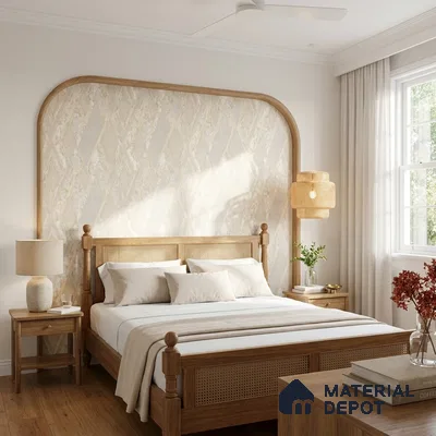 WK100-48 | 10 Meter x 21 Inches Geometric Look Wallpaper - 57.41 Sq. Ft. | Minimum 15% wastage during installation