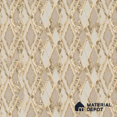 WK100-49 | 10 Meter x 21 Inches Geometric Look Wallpaper - 57.41 Sq. Ft. | Minimum 15% wastage during installation
