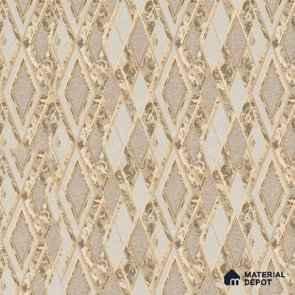WK100-49 | 10 Meter x 21 Inches Geometric Look Wallpaper - 57.41 Sq. Ft. | Minimum 15% wastage during installation