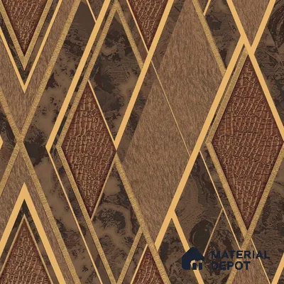 WK100-50 | 10 Meter x 21 Inches Geometric Look Wallpaper - 57.41 Sq. Ft. | Minimum 15% wastage during installation