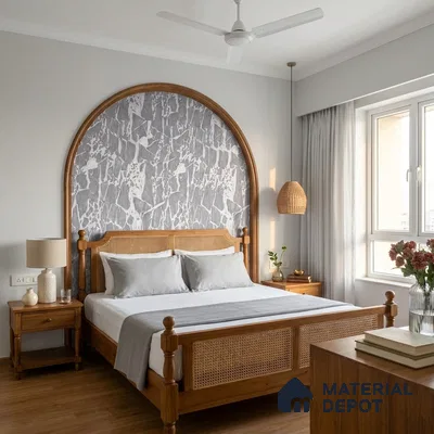 WK100-53 | 10 Meter x 21 Inches Patterned Look Wallpaper - 57.41 Sq. Ft. | Minimum 15% wastage during installation