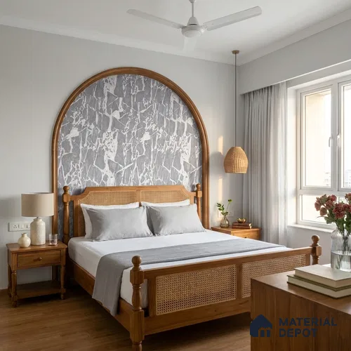 WK100-53 | 10 Meter x 21 Inches Patterned Look Wallpaper - 57.41 Sq. Ft. | Minimum 15% wastage during installation