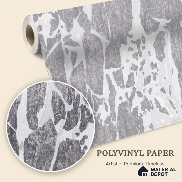 WK100-53 | 10 Meter x 21 Inches Patterned Look Wallpaper - 57.41 Sq. Ft. | Minimum 15% wastage during installation