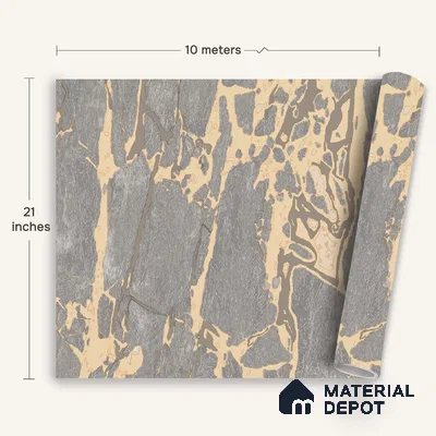 WK100-54 | 10 Meter x 21 Inches Patterned Look Wallpaper - 57.41 Sq. Ft. | Minimum 15% wastage during installation