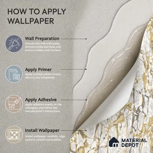 WK100-51 | 10 Meter x 21 Inches Patterned Look Wallpaper - 57.41 Sq. Ft. | Minimum 15% wastage during installation