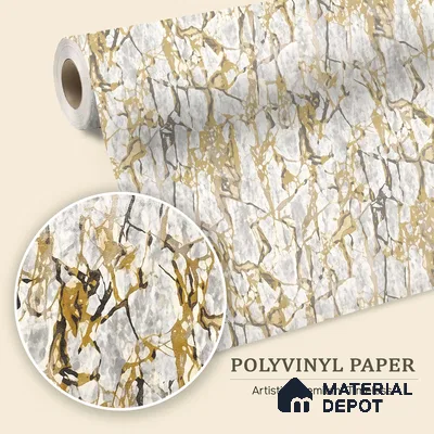 WK100-51 | 10 Meter x 21 Inches Patterned Look Wallpaper - 57.41 Sq. Ft. | Minimum 15% wastage during installation