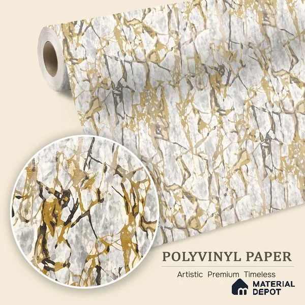 WK100-51 | 10 Meter x 21 Inches Patterned Look Wallpaper - 57.41 Sq. Ft. | Minimum 15% wastage during installation