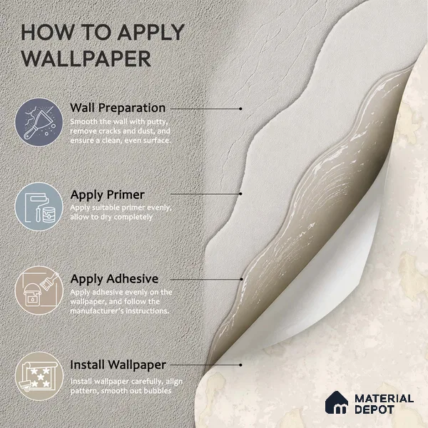 WK100-57 | 10 Meter x 21 Inches Texture Look Wallpaper - 57.41 Sq. Ft. | Minimum 15% wastage during installation