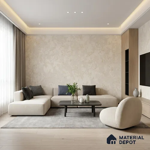 WK100-57 | 10 Meter x 21 Inches Texture Look Wallpaper - 57.41 Sq. Ft. | Minimum 15% wastage during installation