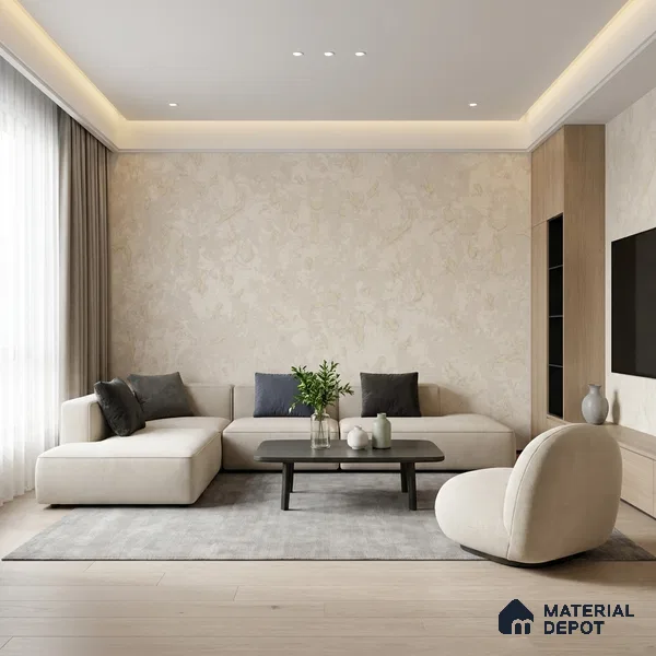 WK100-57 | 10 Meter x 21 Inches Texture Look Wallpaper - 57.41 Sq. Ft. | Minimum 15% wastage during installation