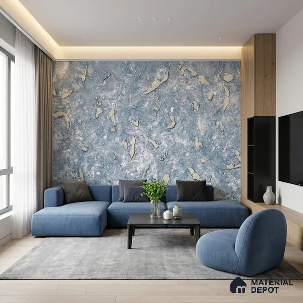 WK100-55 | 10 Meter x 21 Inches Texture Look Wallpaper - 57.41 Sq. Ft. | Minimum 15% wastage during installation