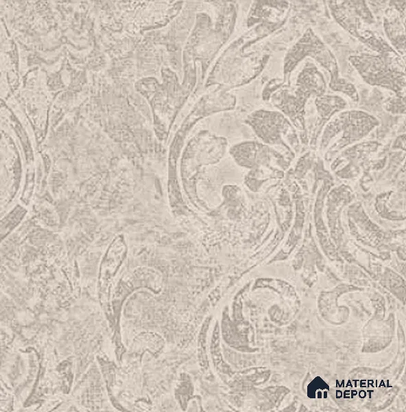 PAR1505 | 10 Meter x 21 Inches Damask Look Wallpaper - 57.41 Sq. Ft. | Minimum 15% wastage during installation