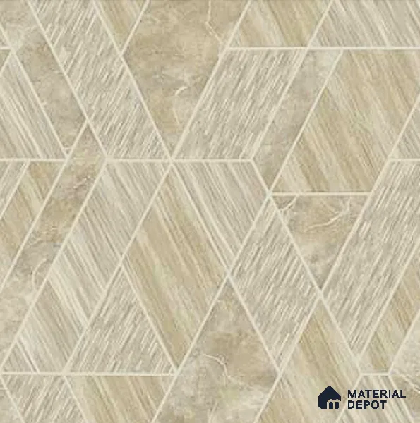 QUA1503 | 10 Meter x 21 Inches Geometric Look Wallpaper - 57.41 Sq. Ft. | Minimum 15% wastage during installation