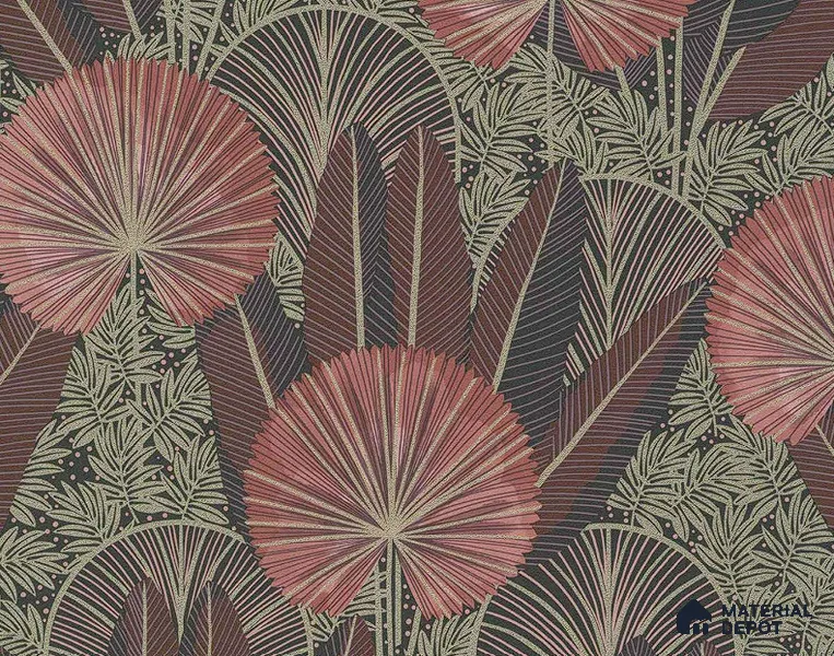 A54702 | 10 Meter x 21 Inches Tropical Look Wallpaper - 57.41 Sq. Ft. | Minimum 15% wastage during installation