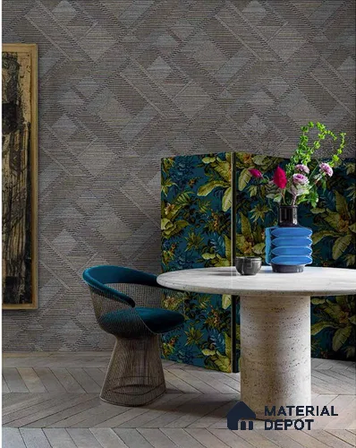 A55401 | 10 Meter x 21 Inches Patterned Look Wallpaper - 57.41 Sq. Ft. | Minimum 15% wastage during installation