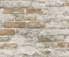 A close-up of aA58101 | 10 Meter x 21 Inches Brick Look Wallpaper - 57.41 Sq. Ft.  available at Material Depot in Bangalore