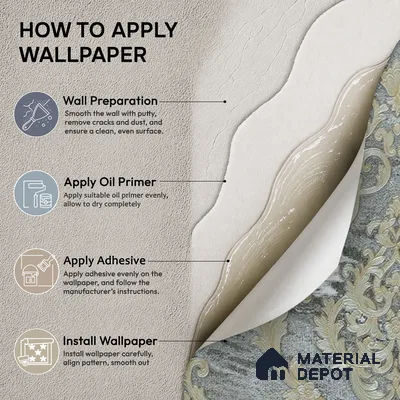 88003 | 5 Meter x 42 Inches Damask Look Wallpaper - 57.41 Sq. Ft. | Minimum 15% wastage during installation