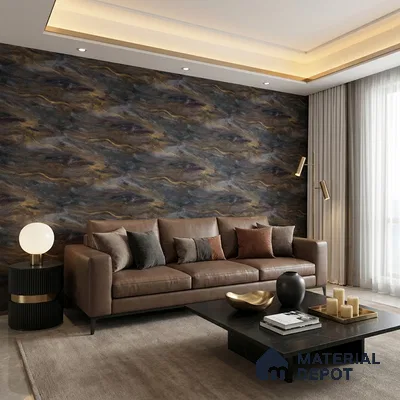 88106 | 5 Meter x 42 Inches Texture Look Wallpaper - 57.41 Sq. Ft. | Minimum 15% wastage during installation
