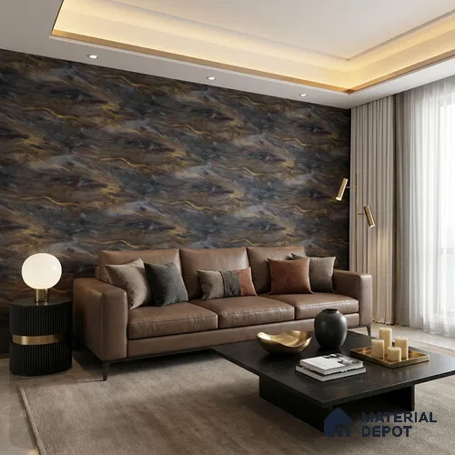 88106 | 5 Meter x 42 Inches Texture Look Wallpaper - 57.41 Sq. Ft. | Minimum 15% wastage during installation