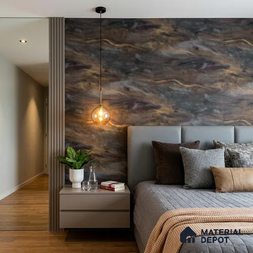 88106 | 5 Meter x 42 Inches Texture Look Wallpaper - 57.41 Sq. Ft. | Minimum 15% wastage during installation