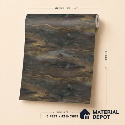 88106 | 5 Meter x 42 Inches Texture Look Wallpaper - 57.41 Sq. Ft. | Minimum 15% wastage during installation
