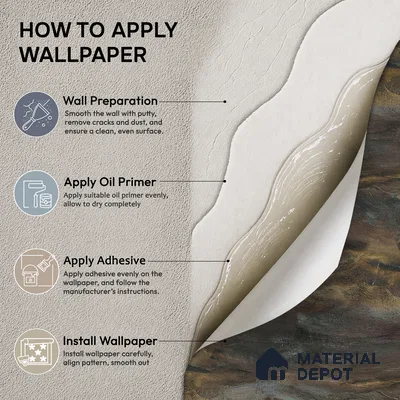 88106 | 5 Meter x 42 Inches Texture Look Wallpaper - 57.41 Sq. Ft. | Minimum 15% wastage during installation