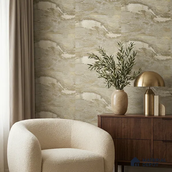 88102 | 5 Meter x 42 Inches Texture Look Wallpaper - 57.41 Sq. Ft. | Minimum 15% wastage during installation