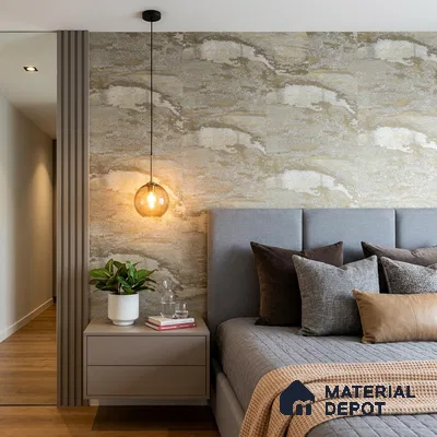 88102 | 5 Meter x 42 Inches Texture Look Wallpaper - 57.41 Sq. Ft. | Minimum 15% wastage during installation