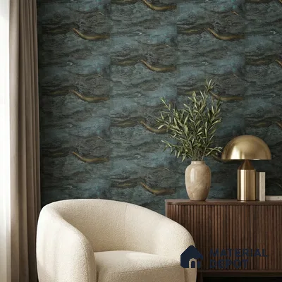 88101 | 5 Meter x 42 Inches Texture Look Wallpaper - 57.41 Sq. Ft. | Minimum 15% wastage during installation