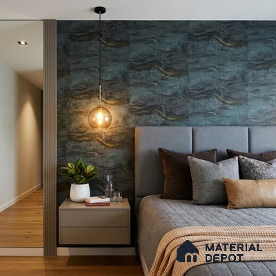 88101 | 5 Meter x 42 Inches Texture Look Wallpaper - 57.41 Sq. Ft. | Minimum 15% wastage during installation