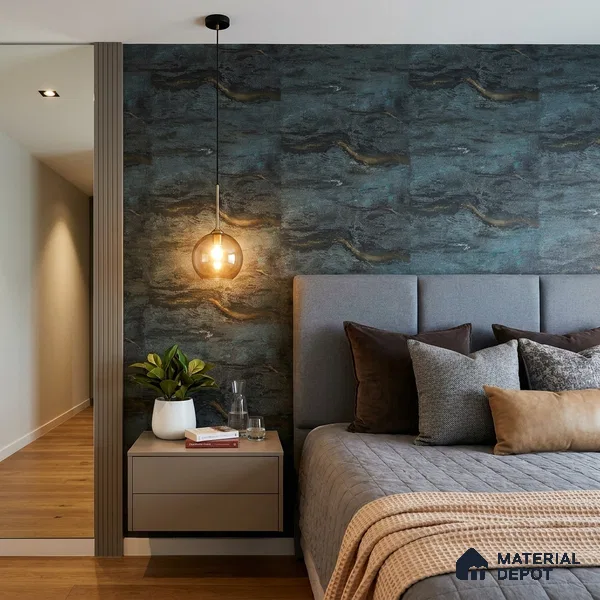 88101 | 5 Meter x 42 Inches Texture Look Wallpaper - 57.41 Sq. Ft. | Minimum 15% wastage during installation