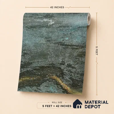 88101 | 5 Meter x 42 Inches Texture Look Wallpaper - 57.41 Sq. Ft. | Minimum 15% wastage during installation