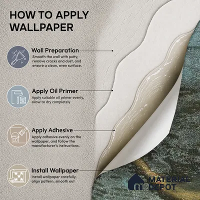 88101 | 5 Meter x 42 Inches Texture Look Wallpaper - 57.41 Sq. Ft. | Minimum 15% wastage during installation