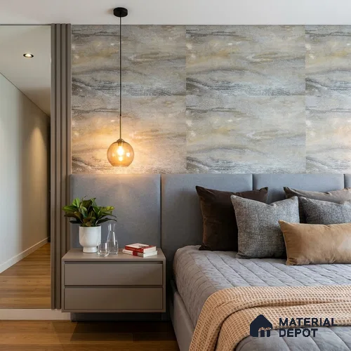 88104 | 5 Meter x 42 Inches Texture Look Wallpaper - 57.41 Sq. Ft. | Minimum 15% wastage during installation