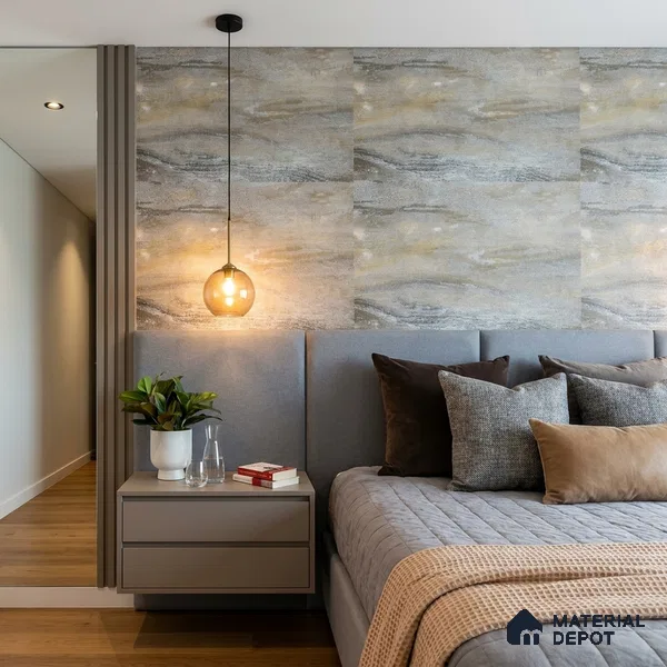 88104 | 5 Meter x 42 Inches Texture Look Wallpaper - 57.41 Sq. Ft. | Minimum 15% wastage during installation