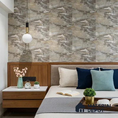 88105 | 5 Meter x 42 Inches Texture Look Wallpaper - 57.41 Sq. Ft. | Minimum 15% wastage during installation