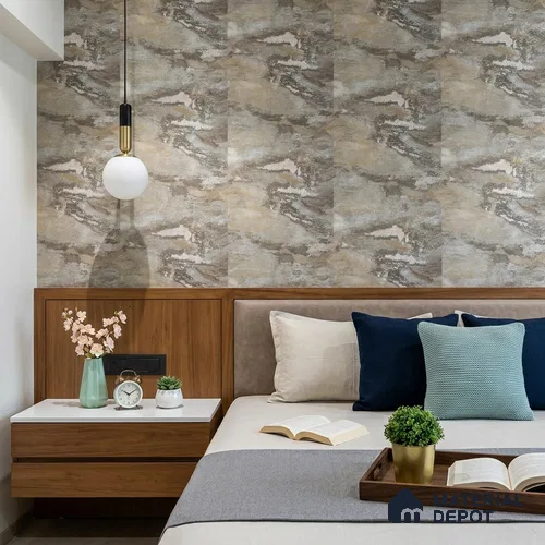 88105 | 5 Meter x 42 Inches Texture Look Wallpaper - 57.41 Sq. Ft. | Minimum 15% wastage during installation