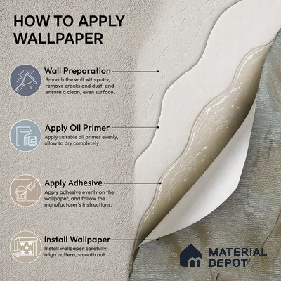 88205 | 5 Meter x 42 Inches Marble Look Wallpaper - 57.41 Sq. Ft. | Minimum 10% wastage during installation
