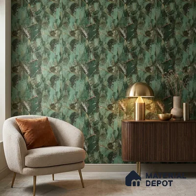 88306 | 5 Meter x 42 Inches Geometric Look Wallpaper - 57.41 Sq. Ft. | Minimum 15% wastage during installation