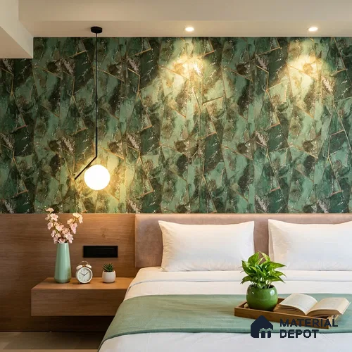88306 | 5 Meter x 42 Inches Geometric Look Wallpaper - 57.41 Sq. Ft. | Minimum 15% wastage during installation