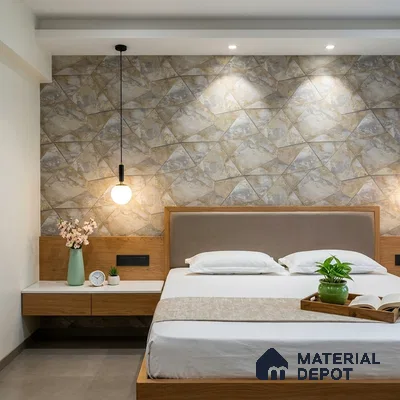 88305 | 5 Meter x 42 Inches Geometric Look Wallpaper - 57.41 Sq. Ft. | Minimum 15% wastage during installation