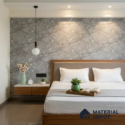 88304 | 5 Meter x 42 Inches Geometric Look Wallpaper - 57.41 Sq. Ft. | Minimum 15% wastage during installation