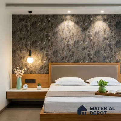 88301 | 5 Meter x 42 Inches Geometric Look Wallpaper - 57.41 Sq. Ft. | Minimum 15% wastage during installation