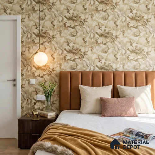 88404 | 5 Meter x 42 Inches Marble Look Wallpaper - 57.41 Sq. Ft. | Minimum 10% wastage during installation