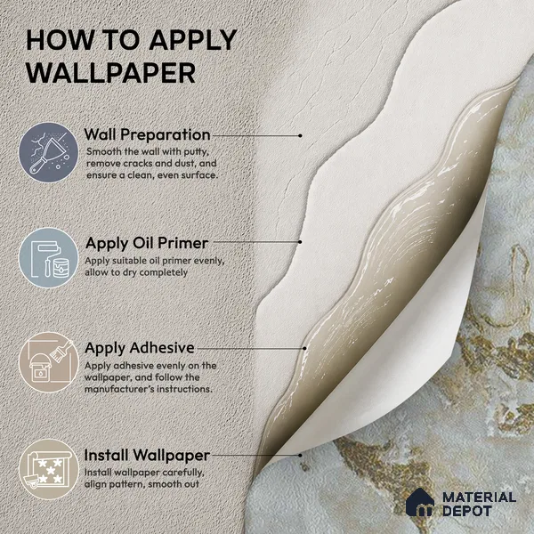 88402 | 5 Meter x 42 Inches Marble Look Wallpaper - 57.41 Sq. Ft. | Minimum 10% wastage during installation
