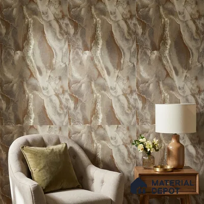 88505 | 5 Meter x 42 Inches Marble Look Wallpaper - 57.41 Sq. Ft. | Minimum 10% wastage during installation