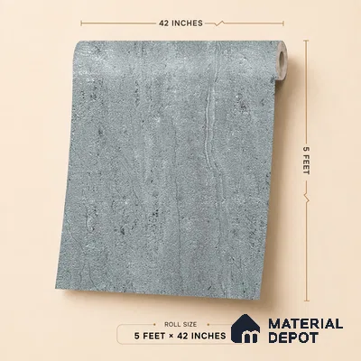 88704 | 5 Meter x 42 Inches Texture Look Wallpaper - 57.41 Sq. Ft. | Minimum 15% wastage during installation