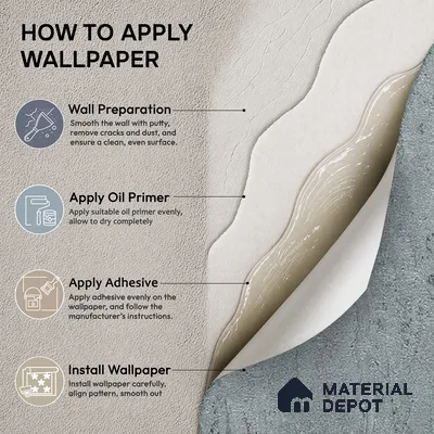 88704 | 5 Meter x 42 Inches Texture Look Wallpaper - 57.41 Sq. Ft. | Minimum 15% wastage during installation