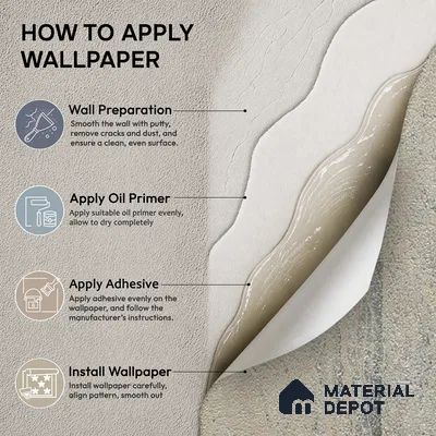 88703 | 5 Meter x 42 Inches Texture Look Wallpaper - 57.41 Sq. Ft. | Minimum 15% wastage during installation